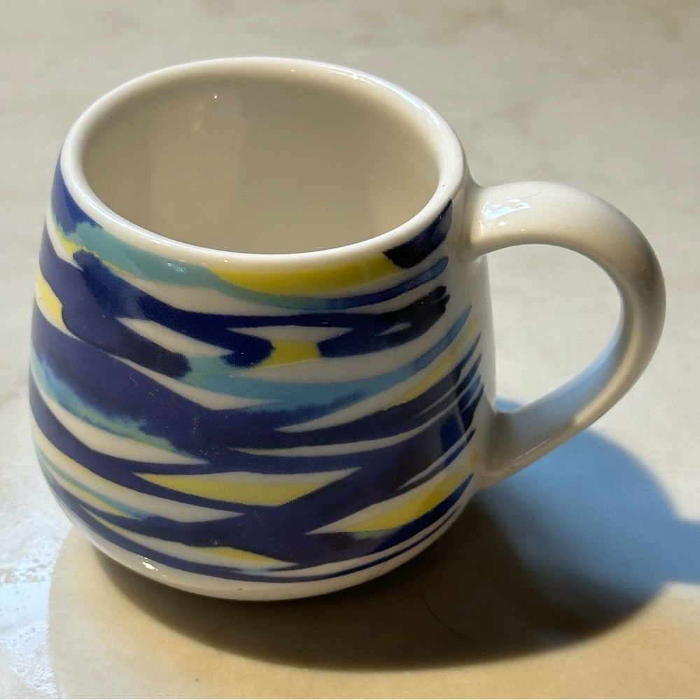 2016 Starbucks Espresso 3oz Demi Cup LTD Edition Spring Watercolor